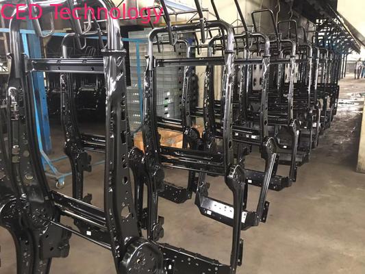 Rivestimento nero liscio, verniciatura elettroforetica cataforetica per sedili auto