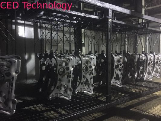 Verniciatura ED per elettroforesi a molla per autoveicoli